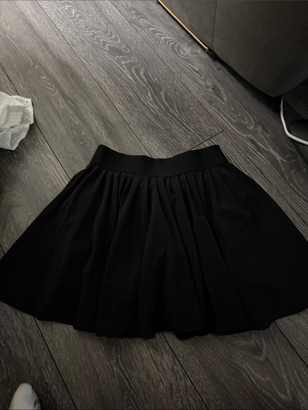 TNA Black Circle Skater Skirt